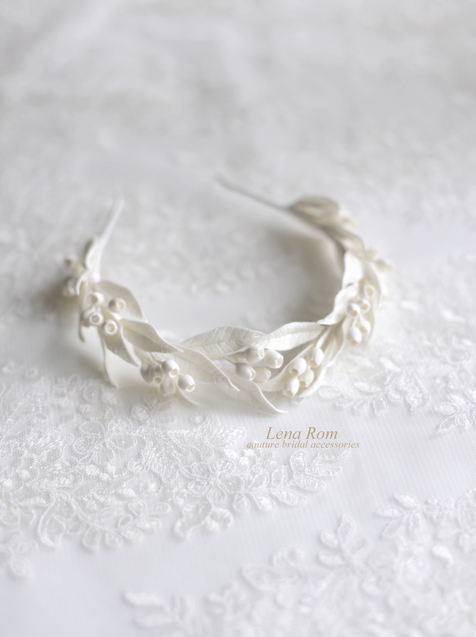 Brigitte / Bridal Headband - Image 2